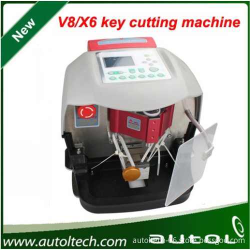New Arrival! 2015 Automatic V8/X6 Key Cutting Machine X6 Car Key Cutting Machine V8 Auto Key Programmer Fast x6 key machine